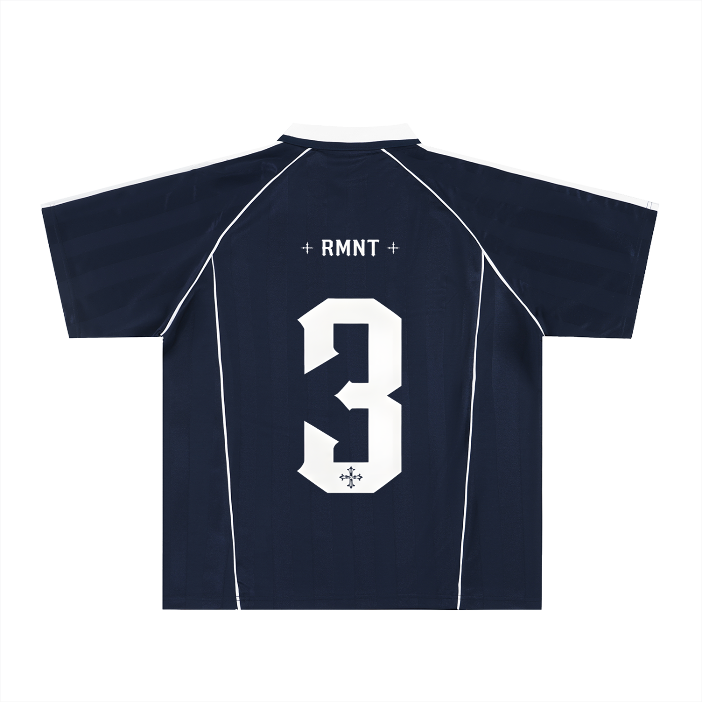 Limited Edition RMNT Stripe Collared Soccer Jersey