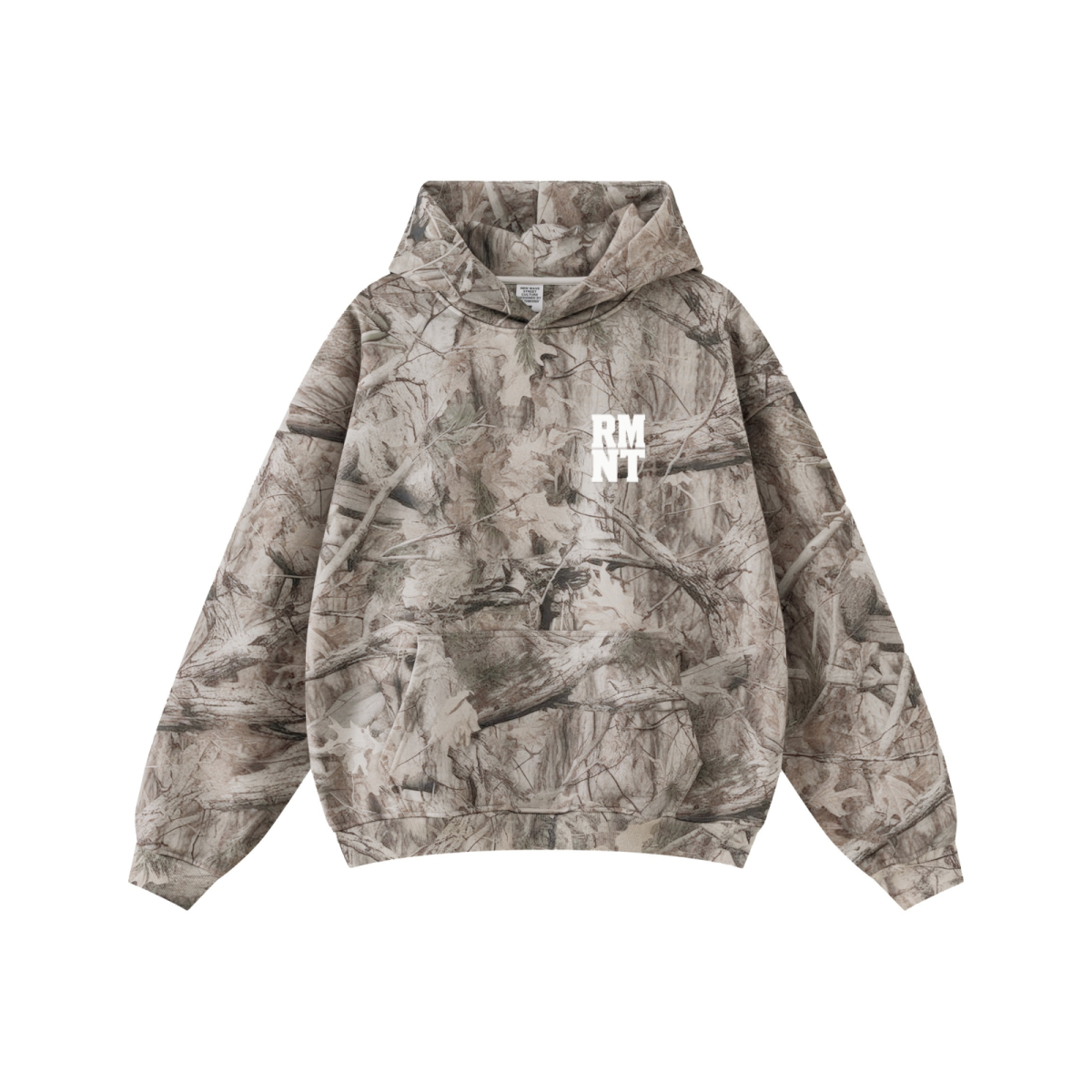340GSM Men’s Heat-Transfer Desert Camouflage Hoodie Branch Camouflage