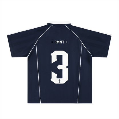 Limited Edition RMNT Stripe Collared Soccer Jersey