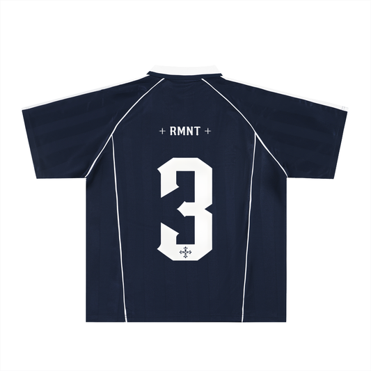 Limited Edition RMNT Stripe Collared Soccer Jersey