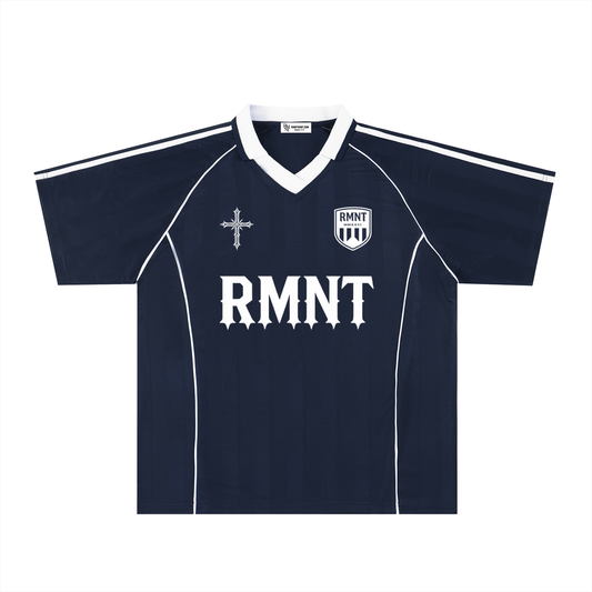 Limited Edition RMNT Stripe Collared Soccer Jersey